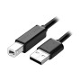کابل رابط یوگرین UGREEN USB 2.0 A Male to B Male Active Printer Cable 15m US122 10362