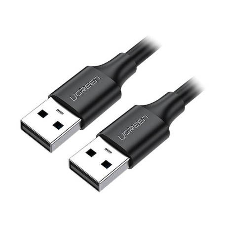 کابل رابط یوگرین UGREEN USB 2.0 A Male to Male Cable 1m Black US102 10309