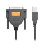 کابل رابط یوگرین UGREEN USB 2.0 A to DB25 Female Parallel Print Cable 2m US167 20224