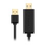 کابل رابط یوگرین UGREEN USB 2.0 Data Link Cable 2m US166 20233