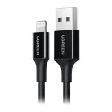 کابل رابط UGREEN USB Type A to Lightning 1m Black US155