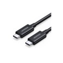 کابل رابط UGREEN USB 4 Type C to Type C 5A 0.8m White US507 30691