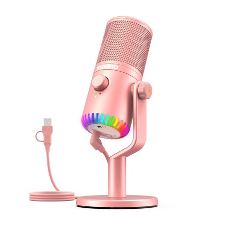 میکروفون یو اس بی ماونو Maono DM30 Pink