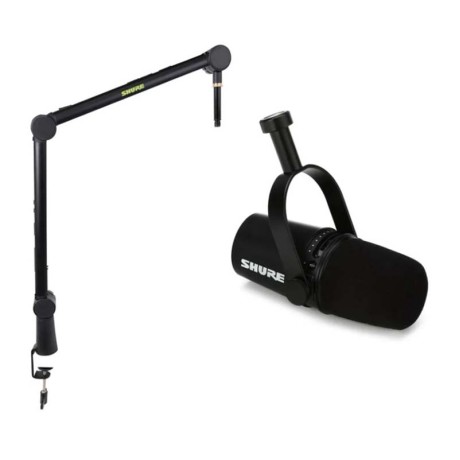میکروفن یو اس بی شور Shure MV7 K Stand bundle