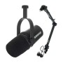 میکروفن یو اس بی شور Shure MV7 K Stand bundle