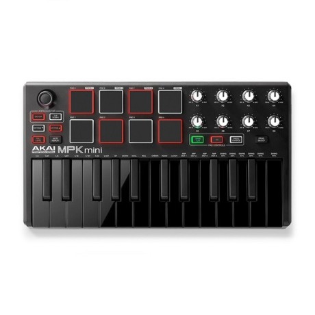 میدی کنترلر آکایی Akai Professional MPK Mini mkII Limited Edition Black on Black