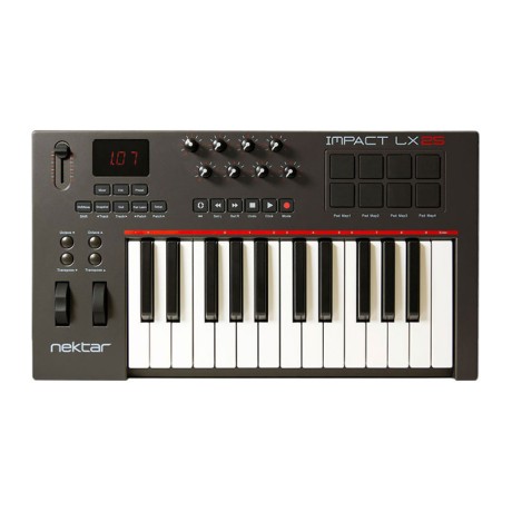 میدی کنترلر نکتار Nektar Impact LX25