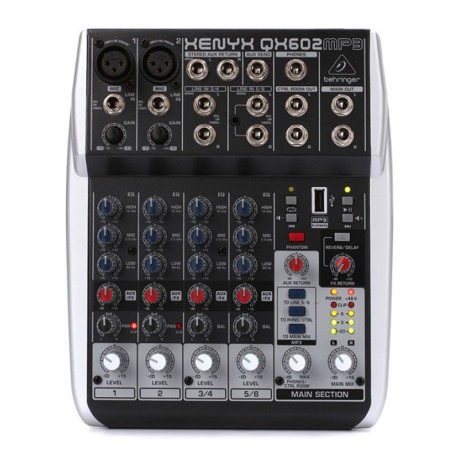 میکسر صدا بهرینگر Behringer Xenyx QX602MP3