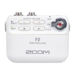 رکوردر یقه‌ای زوم زوم ZOOM F2 White