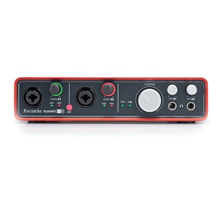 کارت صدا فوکوسرایت Focusrite Scarlett 6i6