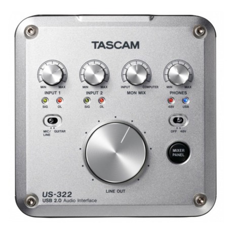 کارت صدا تسکم TASCAM US-322