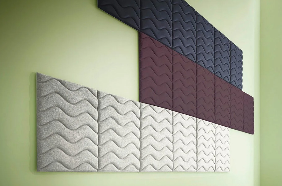 وول پنل Shining Sound Wool Panel Waves