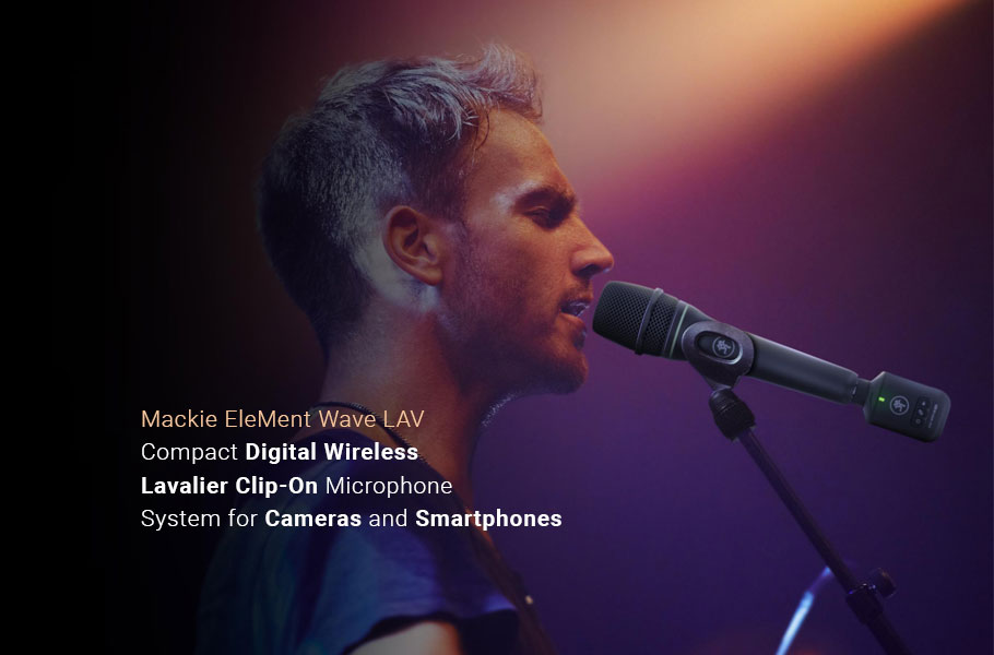 میکروفن یقه ای Mackie Wave LAV