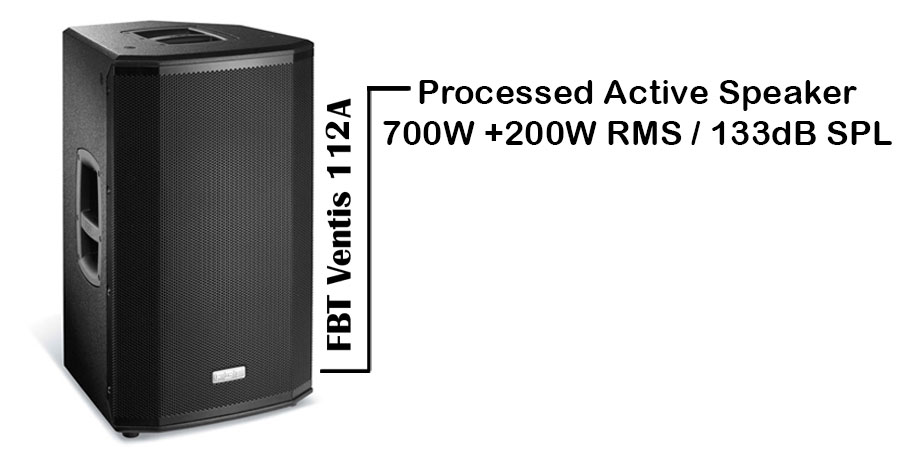 اسپیکر اکتیو FBT Ventis 112A