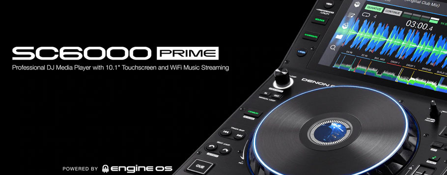 پلیر دی جی Denon DJ SC6000 Prime