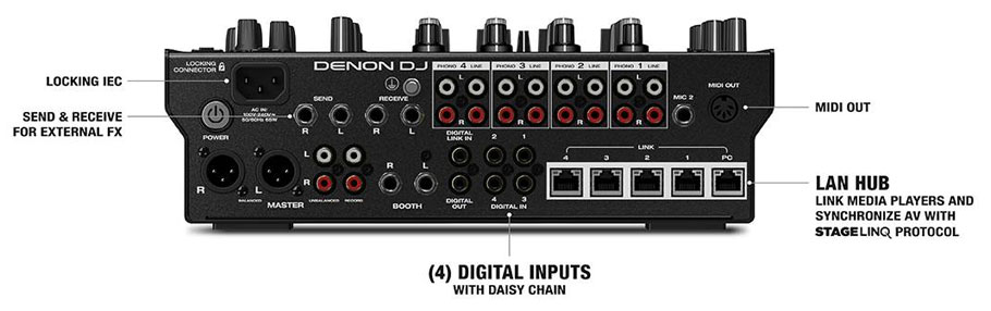 میکسر دی جی Denon DJ X1850 Prime