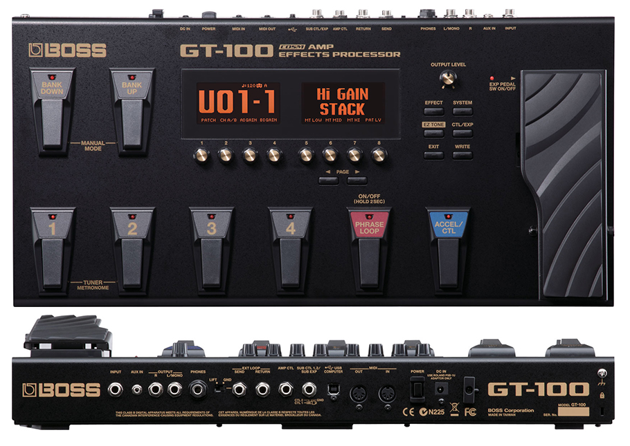  افکت گیتار الکتریک  BOSS GT-100