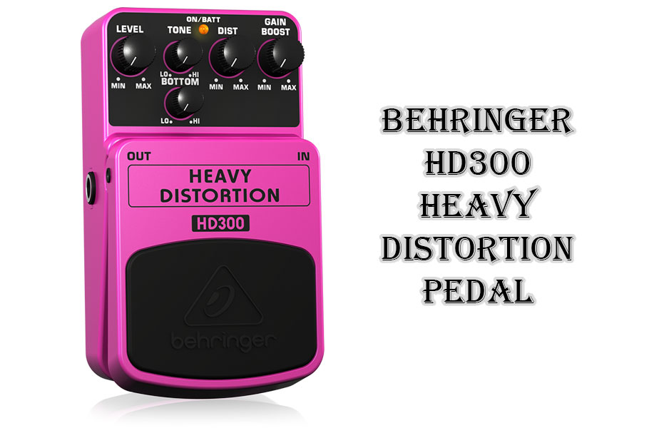 افکت گیتار الکتریک Behringer HD300 Heavy Distortion Pedal
