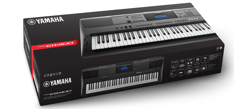 Yamaha PSR-EW400 کیبورد آموزشی