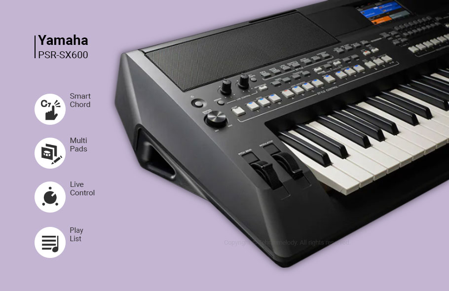 کیبورد ارنجر موسیقی Yamaha PSR-SX600