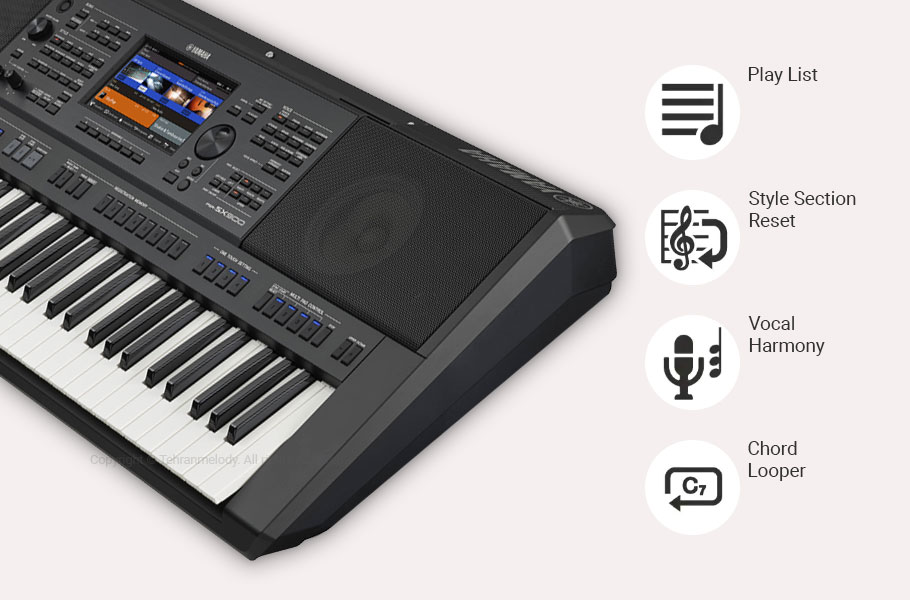 کیبورد ارنجر موسیقی Yamaha PSR-SX900