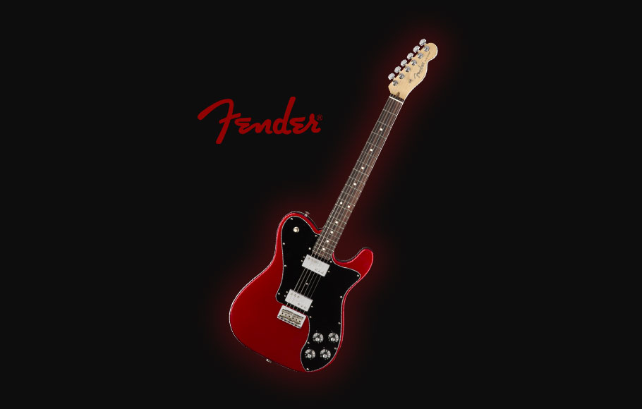 گیتار الکتریک Fender American Professional Deluxe ShawBucker Telecaster - Candy Apple Red w/ Rosewood Fingerboard