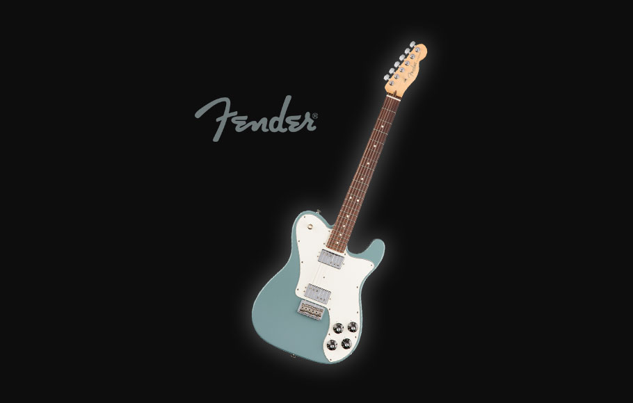 گیتار الکتریک Fender American Professional Deluxe ShawBucker Telecaster - Sonic Gray w/ Rosewood Fingerboard