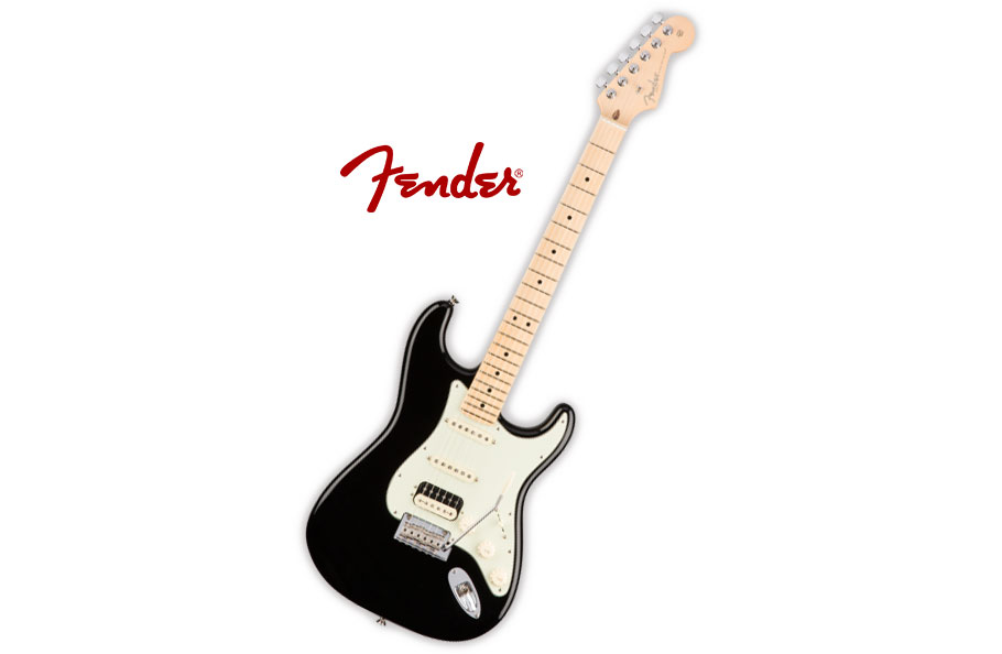 گیتار الکتریک Fender American Professional HSS Shawbucker Stratocaster - Black w/ Maple Fingerboard