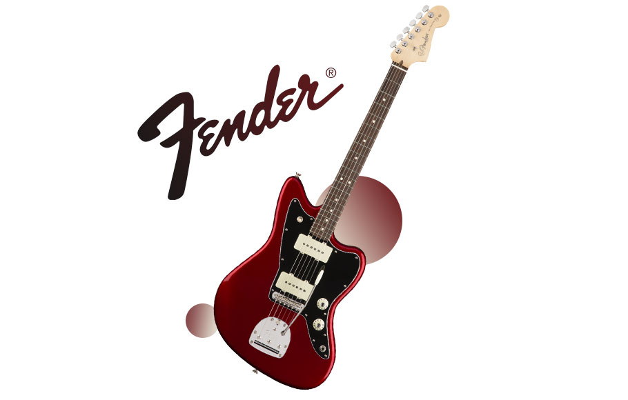 گیتار الکتریک Fender American Professional Jazzmaster - Candy Apple Red w/ Rosewood Fingerboard
