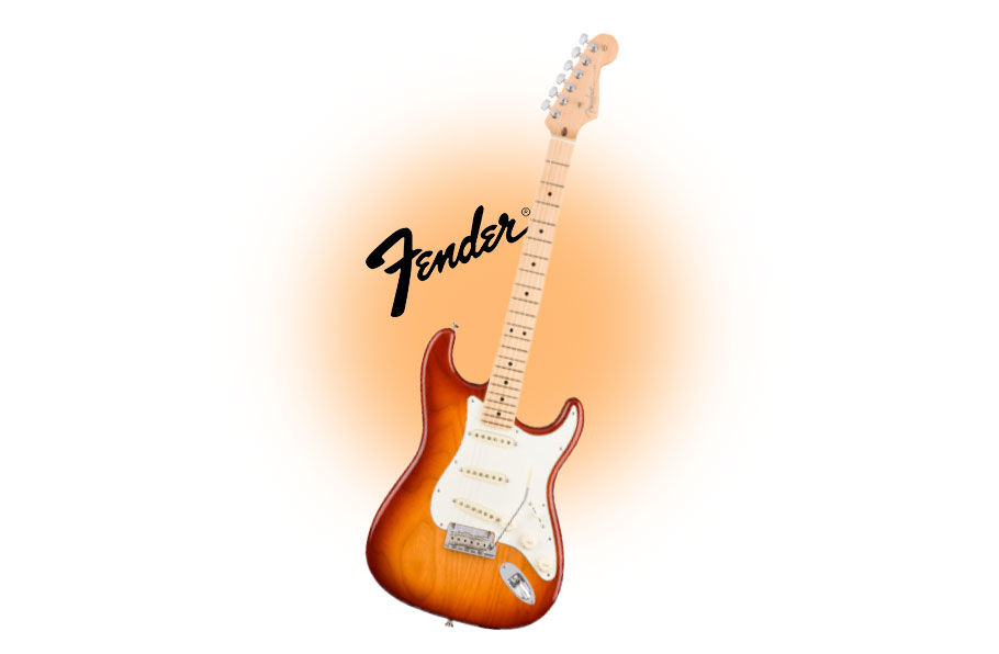 گیتار الکتریک Fender American Professional Stratocaster - Sienna Sunburst w/ Maple Fingerboard