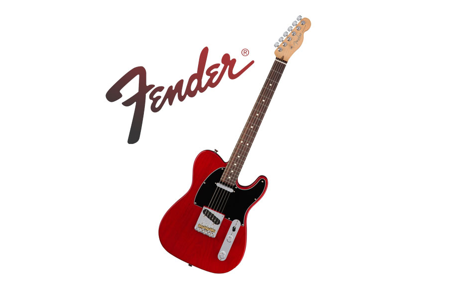 گیتار الکتریک Fender American Professional Telecaster - Crimson Transparent with Rosewood Fingerboard