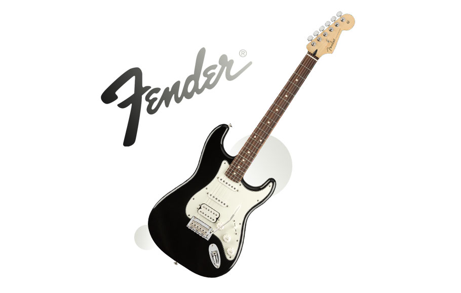 گیتار الکتریک Fender Player Series Stratocaster HSS - Black w/ Pau Ferro Fingerboard