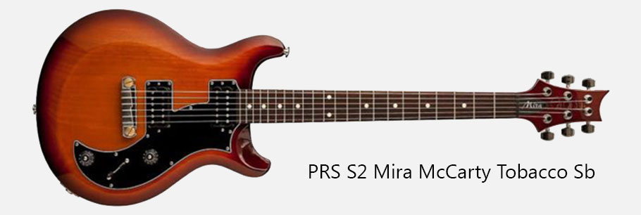 گیتار الکتریک PRS S2 Mira McCarty Tobacco Sb