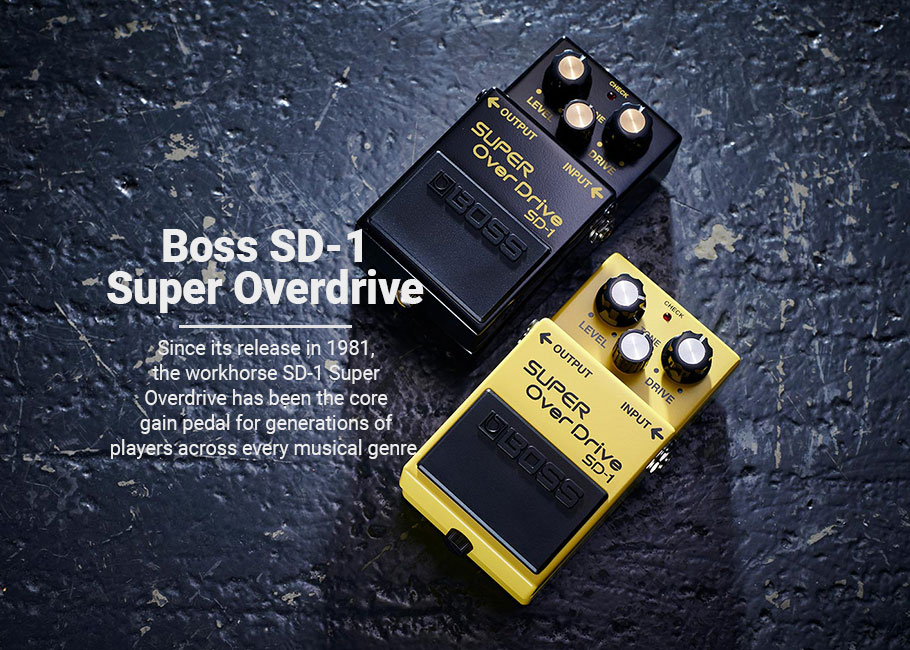 افکت گیتار الکتریک Boss SD-1 Super Overdrive