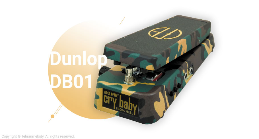 پدال Dunlop DB01 Dimebag Cry Baby From Hell Wah Pedal