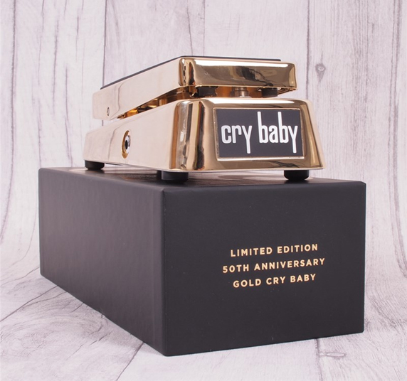 پدال Dunlop GCB95G 50th Anniversary Gold Cry Baby Wah Pedal