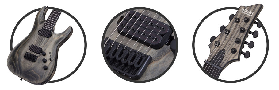 گیتار الکتریک Schecter C-7 Apocalypse SKU #1303