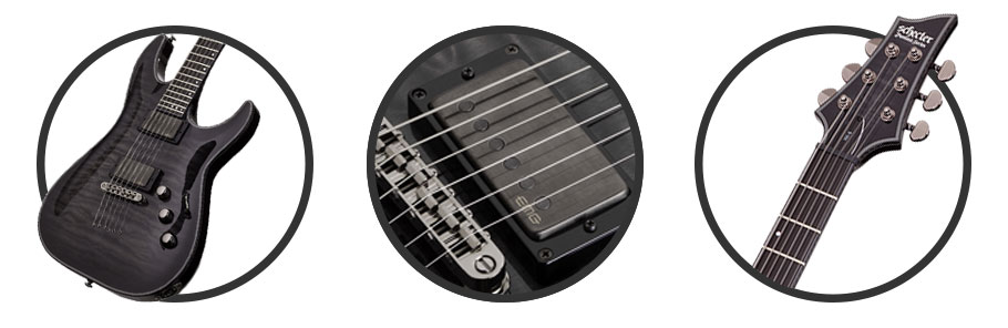 گیتار الکتریک Schecter Hellraiser Hybrid C-1 SKU #1922