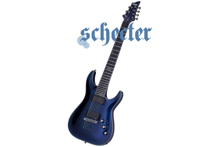 گیتار الکتریک schecter Hellraiser Hybrid C-7 Ultra Violet
