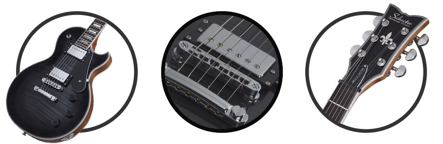 گیتار الکتریک Schecter Solo II Custom SKU #659
