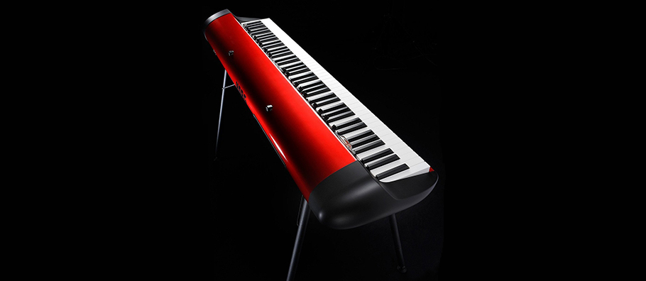 Korg SV-1 73-Metallic Red پیانو دیجیتال
