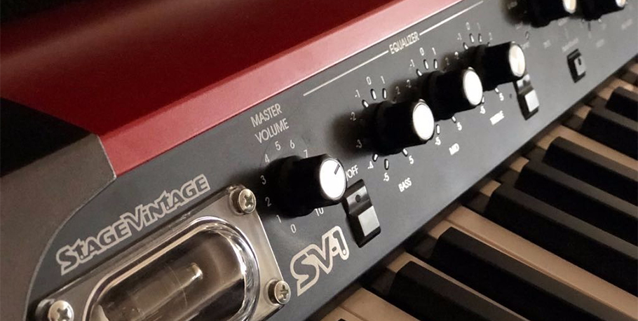 Korg SV-1 73-Metallic Red پیانو دیجیتال