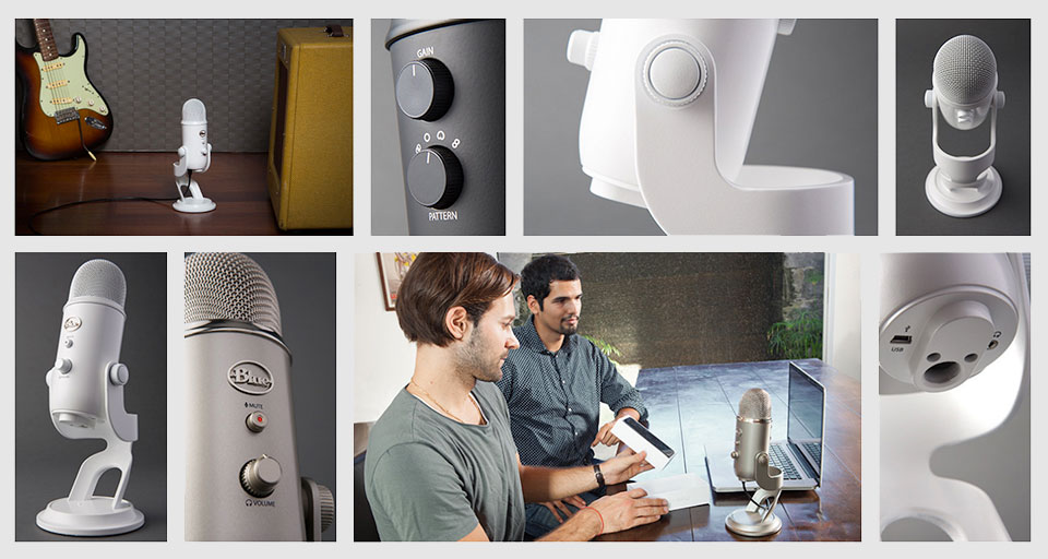 میکروفون Blue Yeti Whiteout