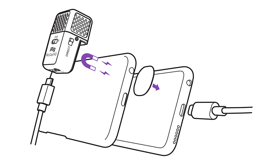 میکروفون یو اس بی IK Multimedia iRig Mic Cast HD USB & iOS Microphone