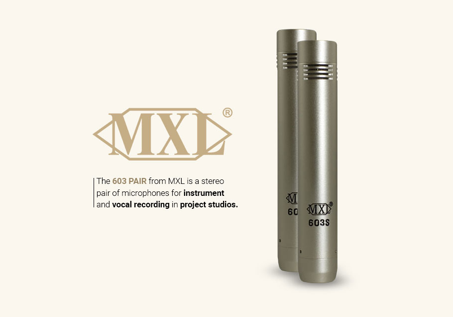 میکروفون استودیویی MXL 603 Pair