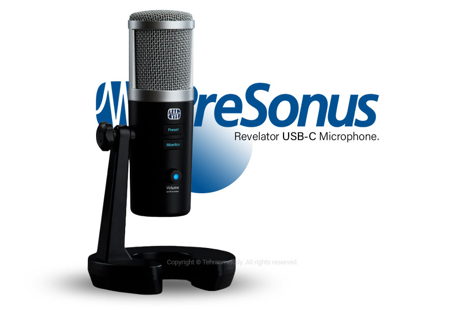 میکروفون یو اس بی PreSonus Revelator USB-C Microphone
