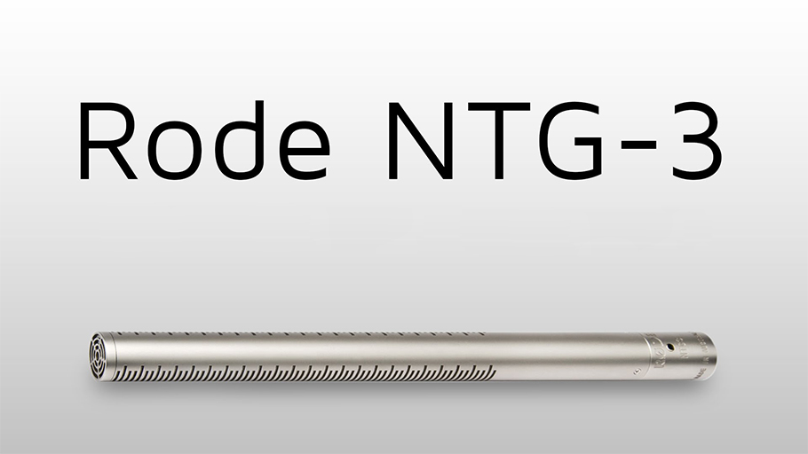 Rode NTG 3 میکروفن