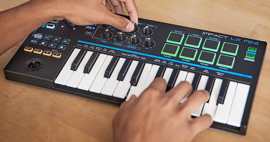 میدی کنترلر Nektar Impact LX Mini