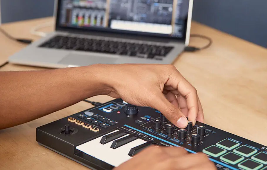 میدی کنترلر Nektar Impact LX Mini