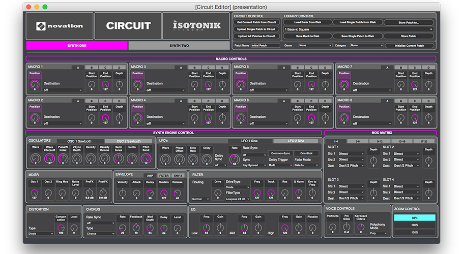 Novation Circuit سینتی سایزر و پد کنترلر